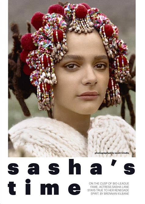 SASHA LANE in Allure Magazine, May 2018 Issue – HawtCelebs