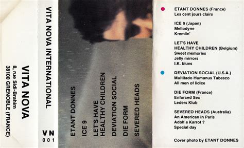 WET DREAMS: VARIOUS - VITA NOVA INTERNATIONAL (Vita Nova ‎– VN 001 ...
