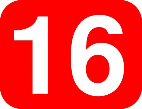 Картинки число 16 (15+ фото) • Бесплатные картинки