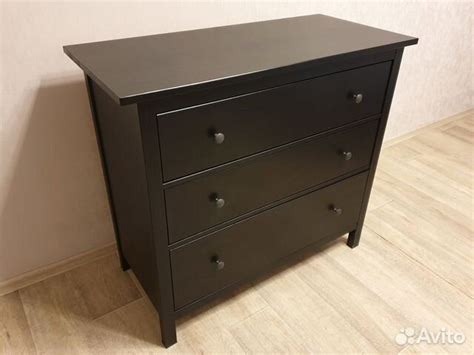 Комод на 3 ящика Икеа Хемнэс 108х96х50 см купить в Москве | Товары для ...