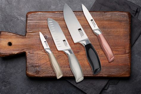 Bergner Neon Four Piece Knife Set Deal - Wowcher
