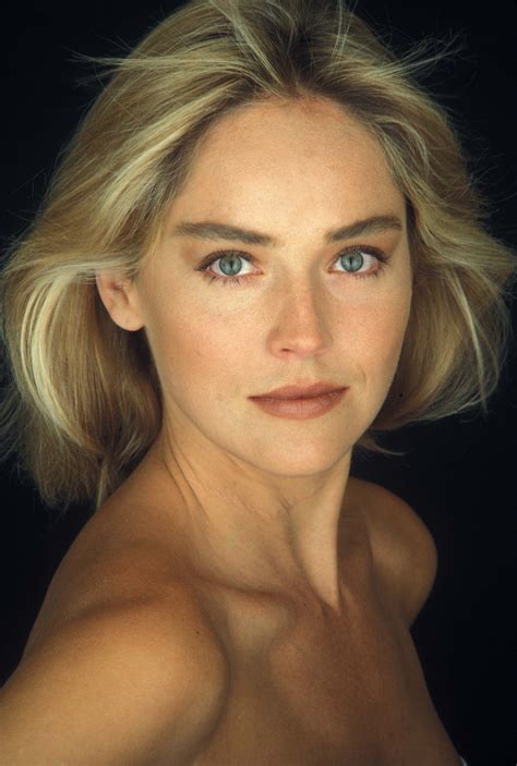 Sharon Stone | Sharon stone, Beautiful face, Stone pictures