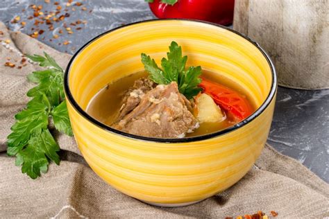 Шурпа по-татарски из баранины – простой и вкусный рецепт, как ...