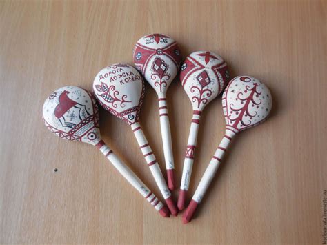 Ручная работа, handmade | Деревянные ложки, Ложка, Живопись по дереву