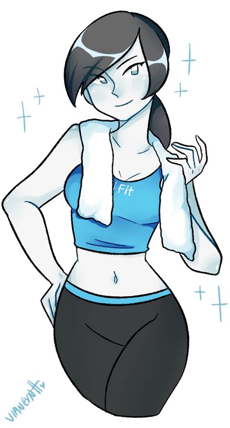 Wii fit trainer by Vianeyntt on DeviantArt