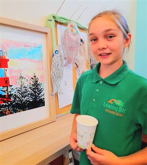 leaning tree steiner school art competition winner steiner