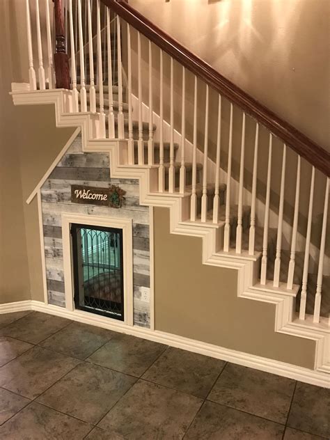 How To Build Under Stairs Dog House at Leonard Gagliano blog