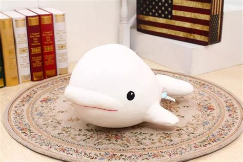 Beluga Whale Stuffed Animal | Large Beluga Whale Plush