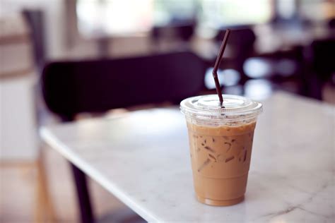 Iced Coffee Plastic Cup