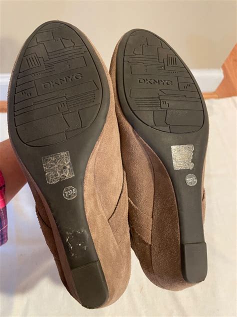 DKNY Donna Karan New York City brown genuine suede we… - Gem