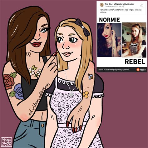 [OC] Cool alternative girlfriends! | Lesbian comic, Cute gay, Gay comics