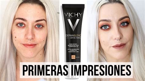 VICHY DERMABLEND 3D CORRECTION | Primeras impresiones - YouTube