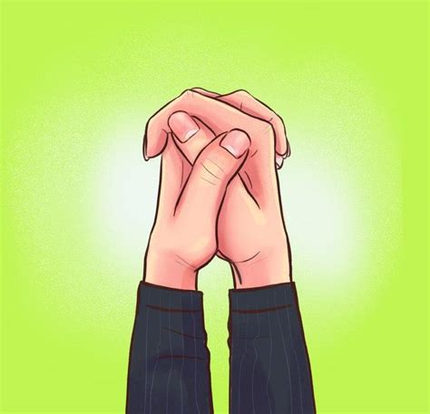 То, как вы скрещиваете пальцы, показывает, какой вы человек