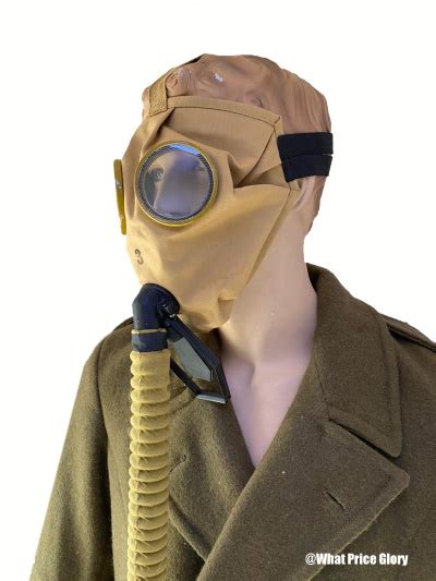 US Army Corrected English Model Gas Mask Respirator and Bag | What ...