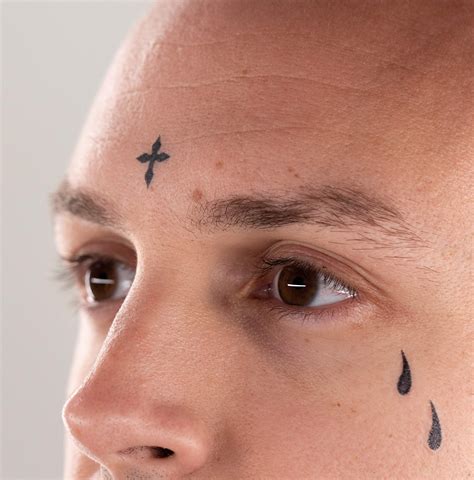 temporary tattoo on face 7