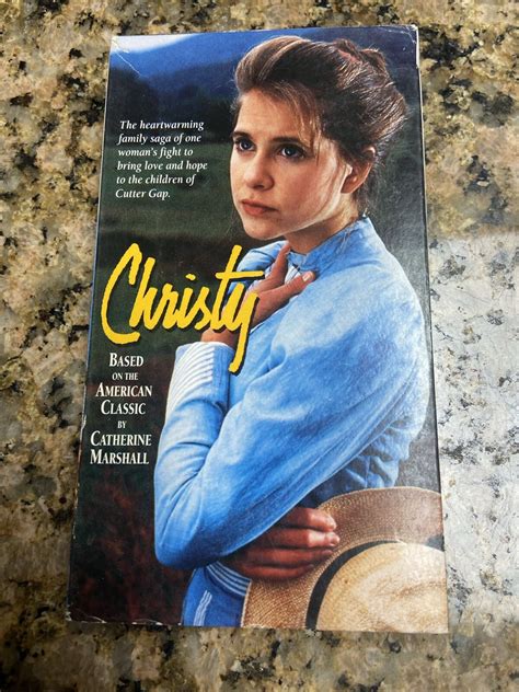 Vintage Christy Kellie Martin VHS Cassette Tape RARE Catherine Marshall