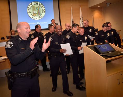 10 Fullerton PD officers recognized for number of DUI arrests they made ...