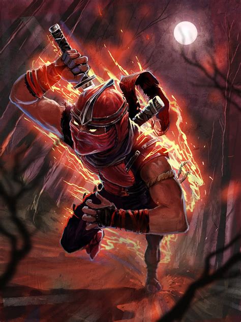 Ninja Character Designs & Concept Artwork