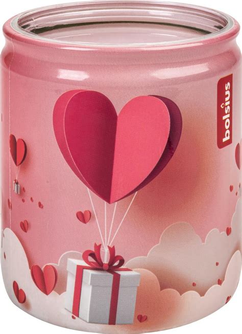 Свещ в чаша Св.Валентин микс | HomeMax | Oferta.bg