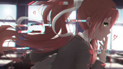 Обои на рабочий стол Monica / Моника из игры Doki Doki Literature Club ...