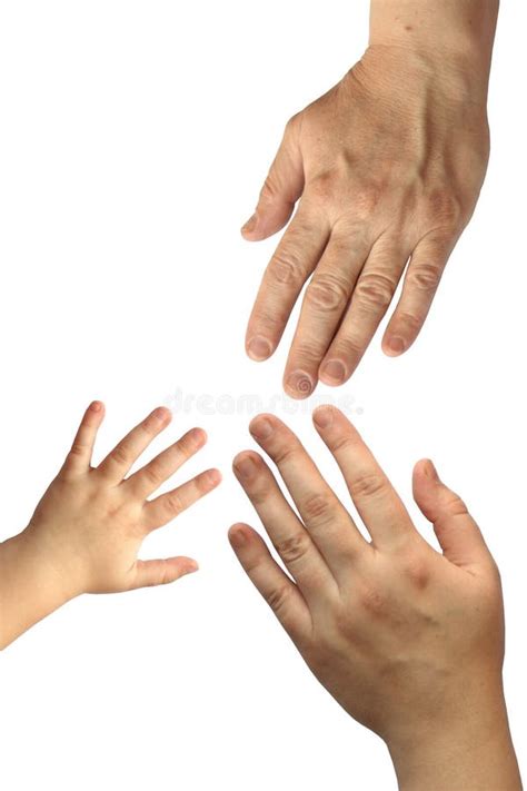 Three hands stock photo. Image of daughter, assistance - 4435388