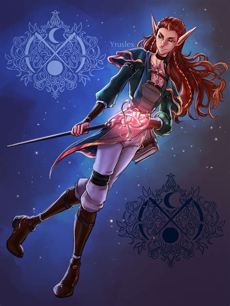 Stephanie Black - Elf commission for Ren