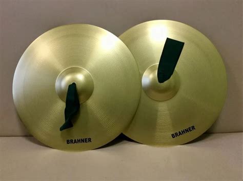 Brahner BMC-18 - тарелки оркестровые 18 дюймов, пара, ремни в комплекте ...