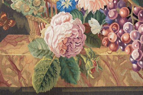 Floral Hand Woven Tapestry - Tapestries