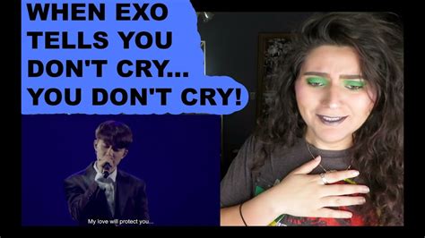 EXO ( 엑소) 'BABY DON'T CRY' | REACTION - YouTube