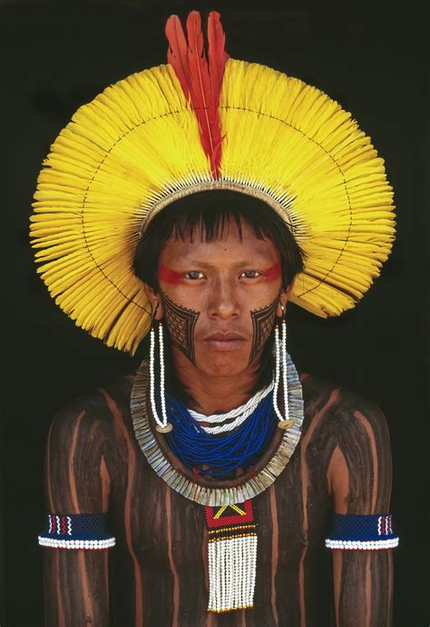 Kayapo, Kapoto Village, Para, Brazil - Art Wolfe | Brazil art, World
