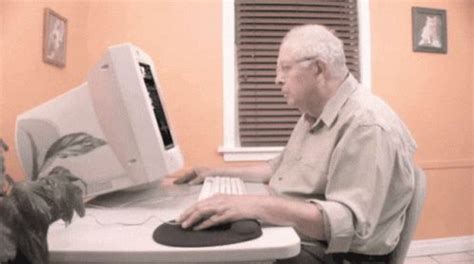 Old Man Computer GIF - Old Man Computer Not Working - Discover & Share ...