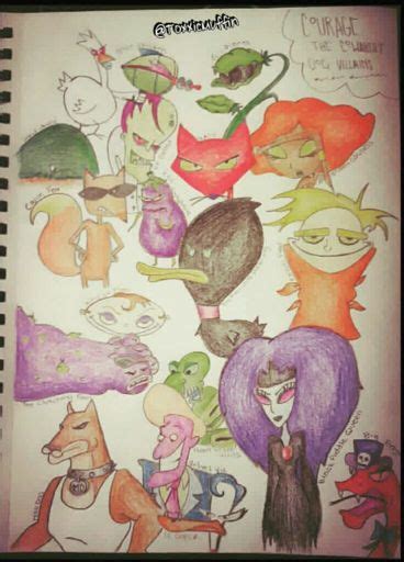 Courage the Cowardly Dog Villains | Art Amino