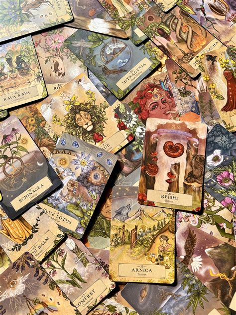 Herbal Astrology Oracle Deck – A Riffle In Time