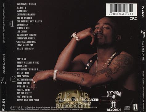 2Pac - All Eyez On Me: 1st Press. CD | Rap Music Guide