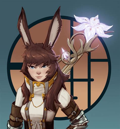 White Mage Viera Commission (by me) : r/ffxiv