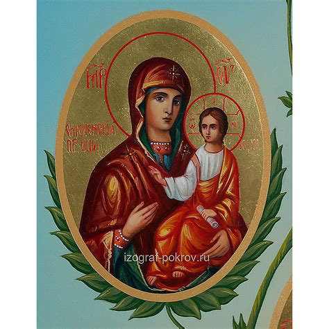 Икона Смоленской Божией Матери — Иконописная мастерская Покров