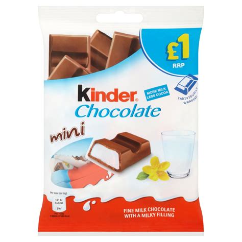 Kinder Mini Chocolate T12, 72g (Box of 10) — BritishGram.com