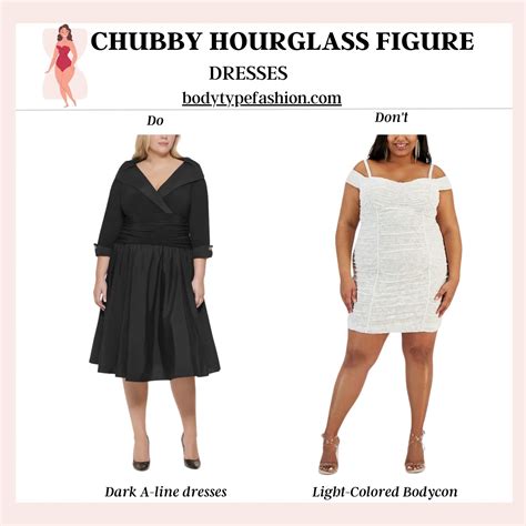 Best Dress Styles for Chubby Hourglass Figure - Fashion for Your Body Type