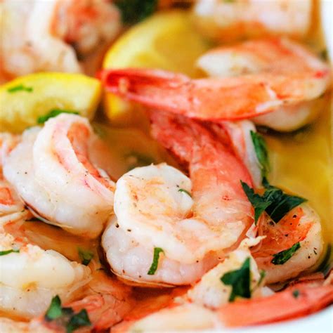 Oven Baked Garlic Butter Shrimp Scampi - The Anthony Kitchen