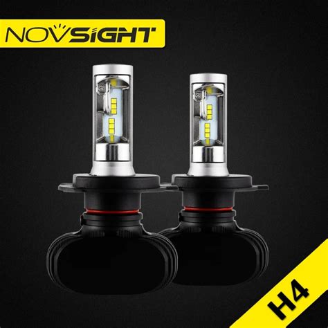 New H4/9003/HB2 50W/set 25W 8000LM White 6500K CSP LED Fog Lamp Bulb ...