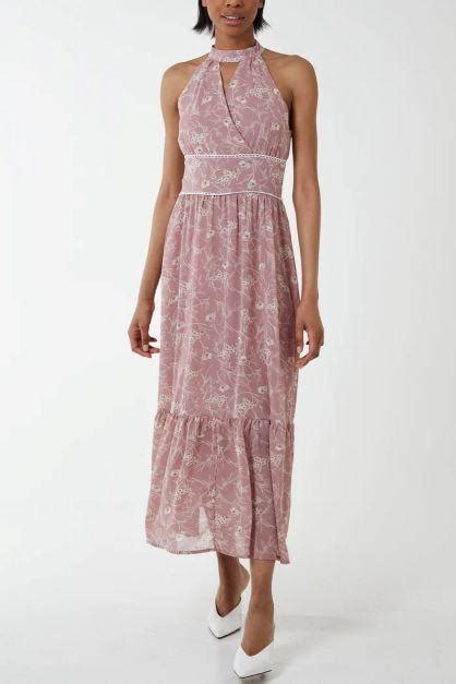 halter neck dress