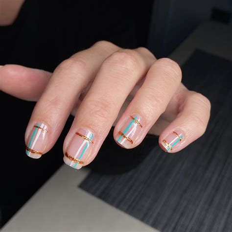 Plaid Nail Art Designs - Design Talk
