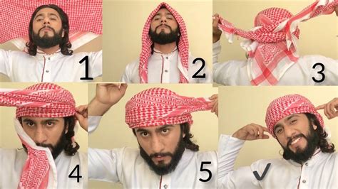 How To Wear Dubai Style Headscarf || Arabic rumal bandne ka tarika ...