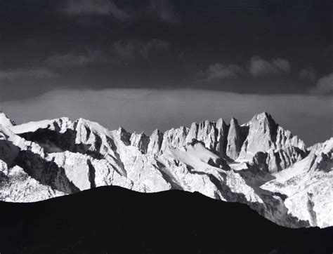 Ansel Adams - Winter Sunrise, Sierra Nevada from Lone Pine at 1stDibs