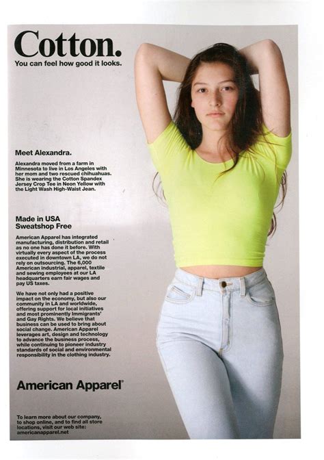 Cotton by #AmericanApparel #Cotton #advertisement | American apparel ad