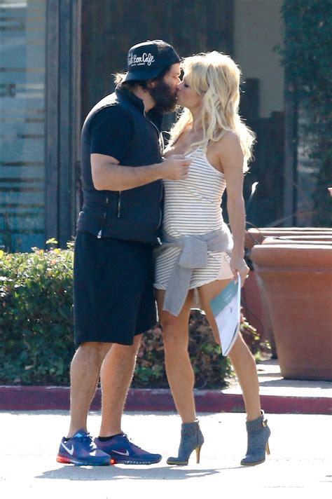 Photo : Pamela Anderson et Rick Salomon photographiés le 13 janvier
