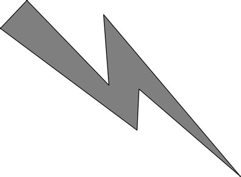 grey lightning clip art  clkercom vector clip art  royalty