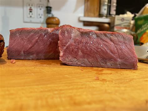 Reverse (Smoked) sear bone Rib Steaks : r/Traeger