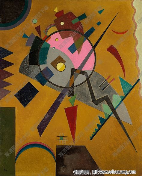 康定斯基油画作品高清24下载-名画油画网