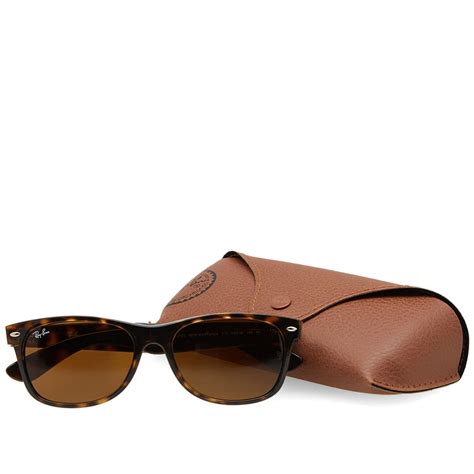 Ray Ban New Wayfarer Sunglasses Light Havana | END. (SE)